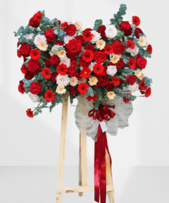 Muôn Sự Tốt Lành HKT-002 - kệ hoa tươi khai trương