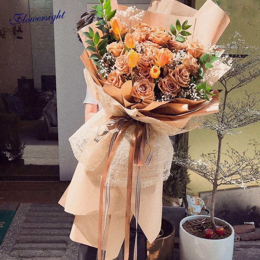 Hoa hồng chúc mừng lễ khởi công