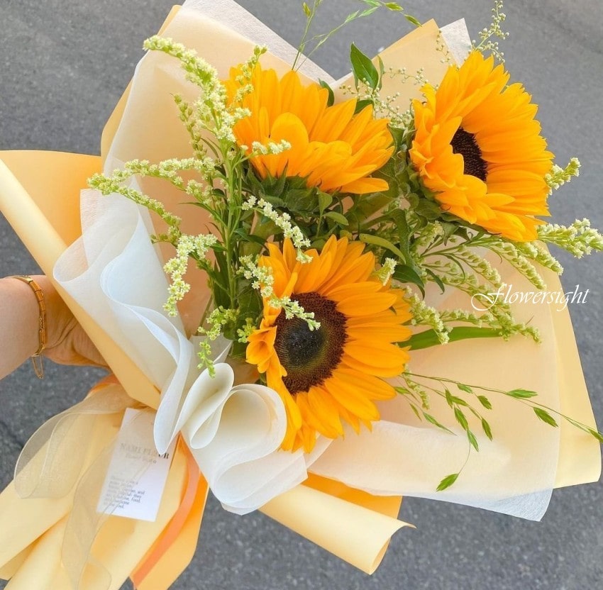 Hoa hướng dương là một trong những món quà đặc biệt dành tặng sinh nhật tháng 6