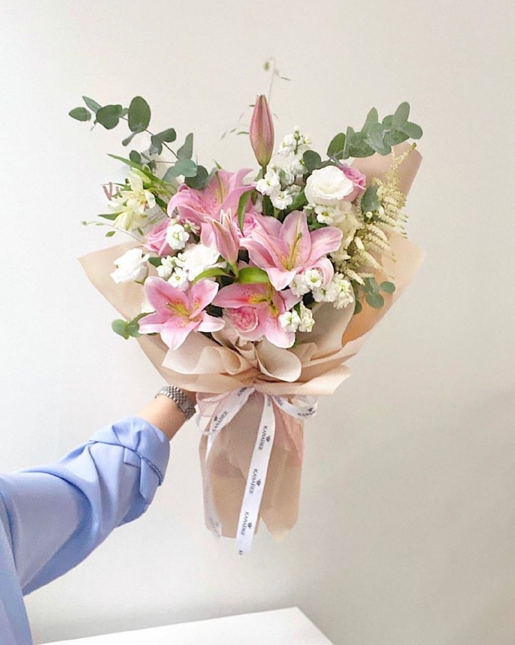 Bó hoa ly đẹp mừng sinh nhật tháng 5