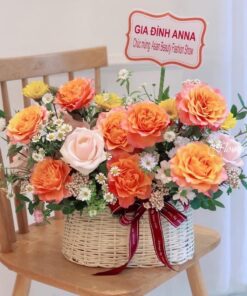 giỏ hoa chúc mừng Lấp lánh ánh nắng