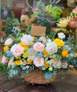 Giỏ hoa tươi Nàng thơ