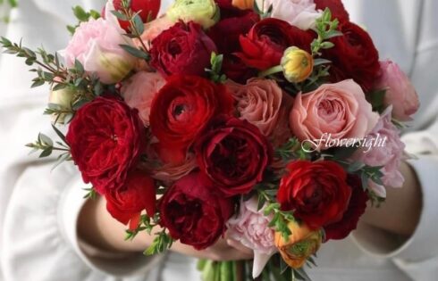 22+ mẫu hoa cưới hoa hồng tuyệt đẹp cho ngày trọng đại