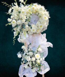 hoa chia buồn đám tang Hư vô