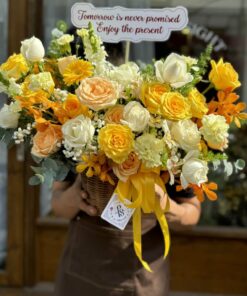 Giỏ hoa love- ân tình