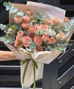 Bó hoa giá rẻ Hạnh phúc bất tận