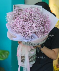 Bó hoa baby Hạnh phúc mãi mãi