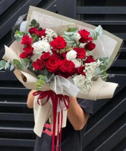 bó hoa Ngọt ngào tràn đầy