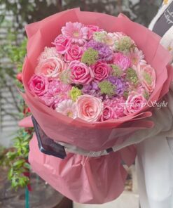 bó hoa giá 500k Trọn đời hạnh phúc