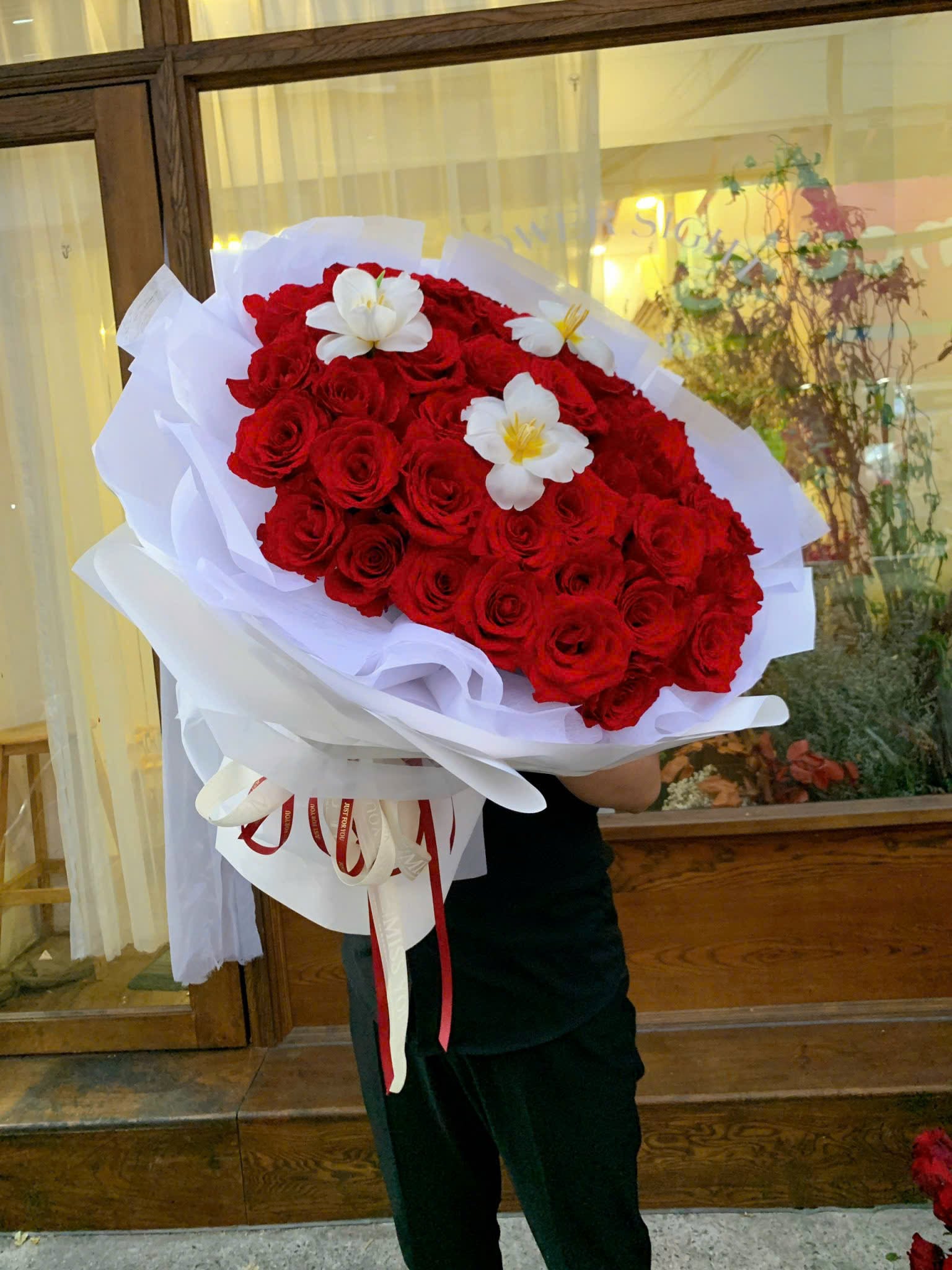 Pure Love Bó hoa hồng đỏ min