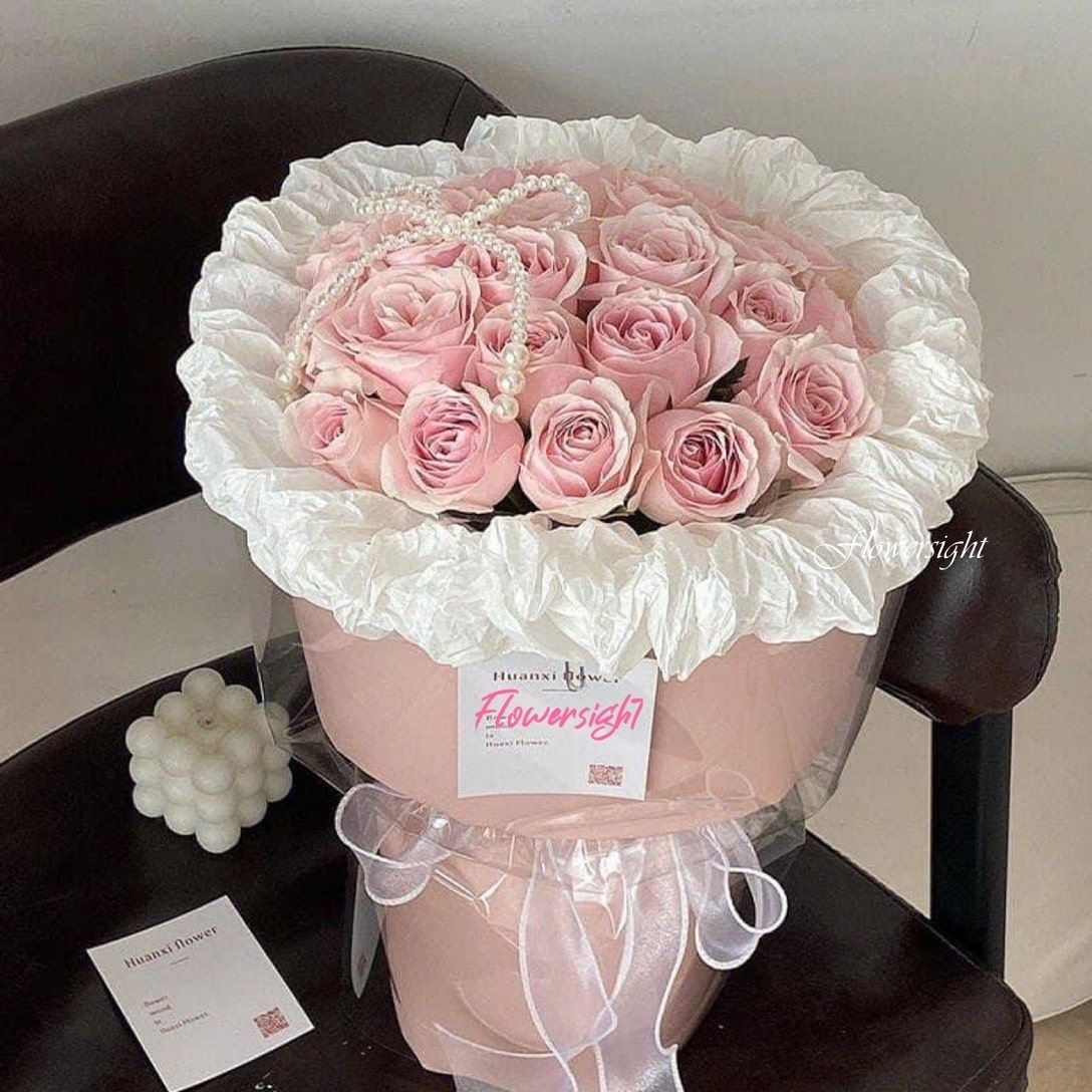 Bó hoa hồng dễ thương tặng bạn gái