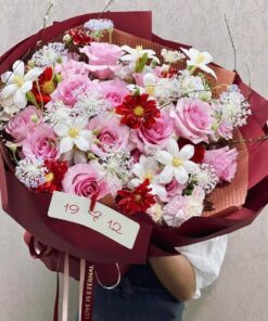 bó hoa tươi đẹp 8 tháng 3 Khởi sắc