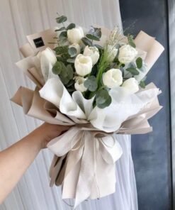 bó hoa tulip đẹp "Tình yêu trọn vẹn"