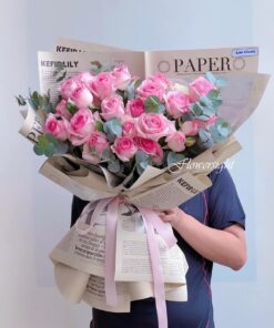 bo hoa tuoi "Mùa yêu đầu tiên"