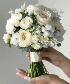 Bó hoa cưới khởi đầu tươi sáng