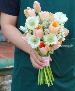 hoa cưới cầm tay Nguyện ước bên em