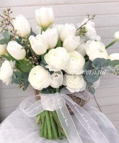 bó hoa hồng đám cưới Tender look