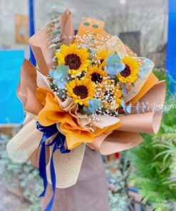 hoa mừng tốt nghiệp hoa hướng dương "Ánh nắng vàng"