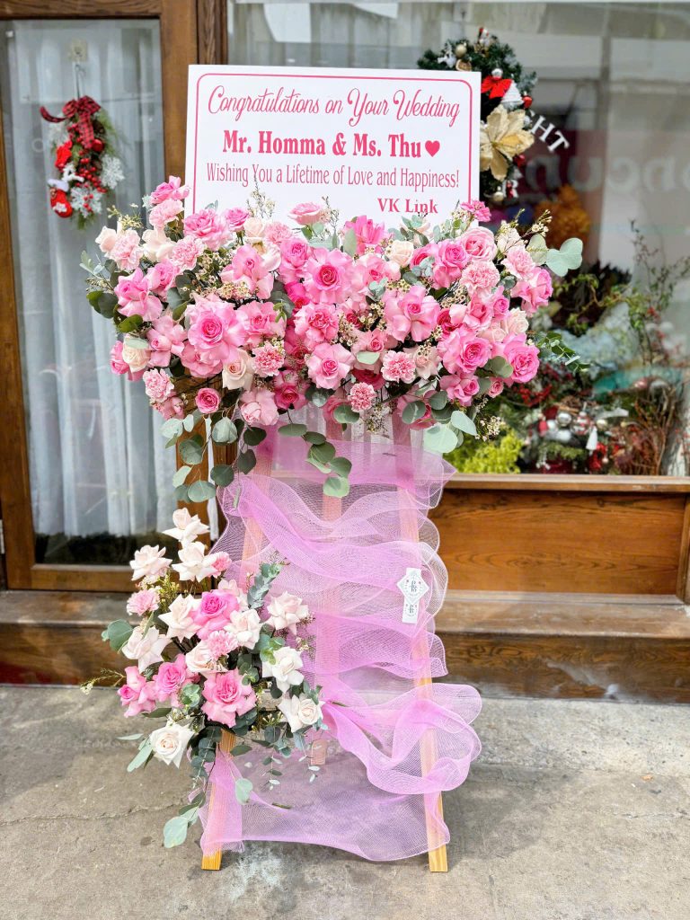 Kệ hoa chúc mừng khai trương