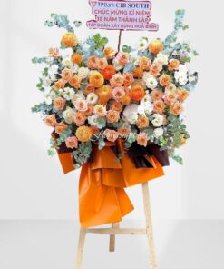 Kệ hoa khai trương Rạng danh