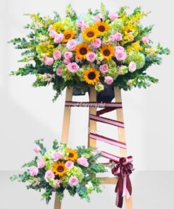 Kệ hoa khai trương Tươi sáng