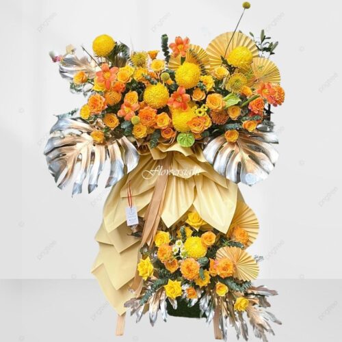 kệ hoa khai trương