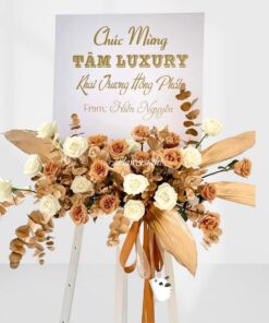 Kệ hoa khai trương Đại cát