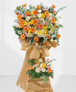 Kệ hoa khai trương Hài hoà