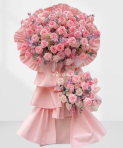 kệ hoa khai trương