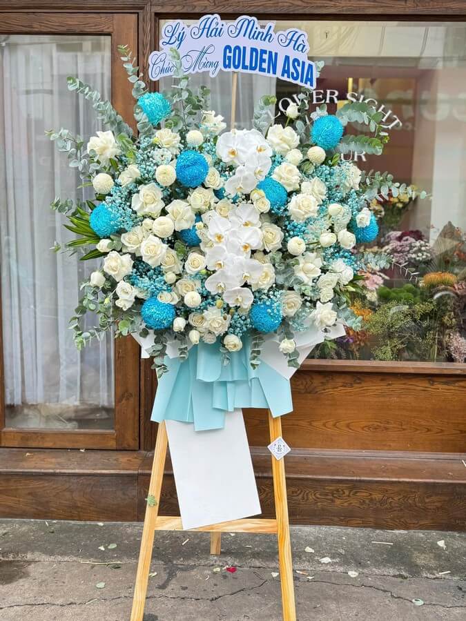 Lẵng hoa chúc mừng ngày thầy thuốc Việt Nam