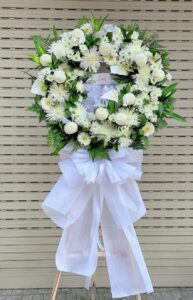 Vòng hoa viếng thông gia