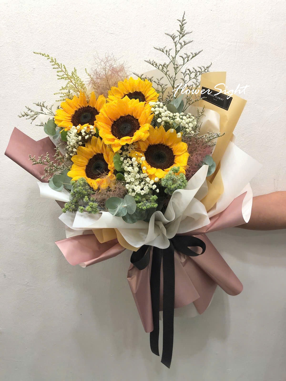 Bó hoa hướng dương 5 bông