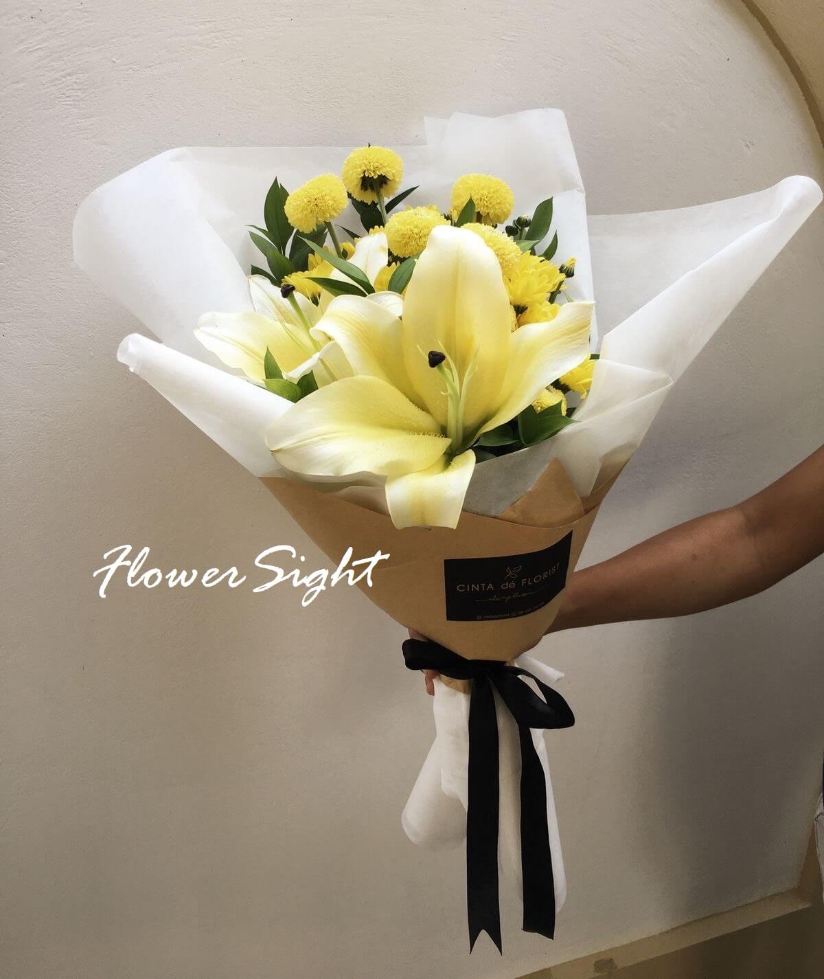 Bó hoa ly tự nhiên mang đến vẻ đẹp mộc mạc