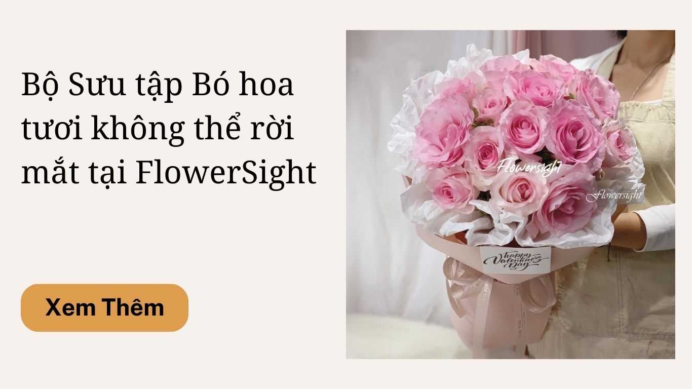 Bó hoa tươi giá rẻ tại TPHCM