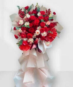 Kệ hoa chúc mừng "Exciting New Chapter"