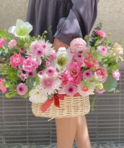 Giỏ hoa tươi đẹp giá rẻ tại TPHCM "Endless Love"
