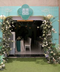 cổng cưới bằng hoa sen