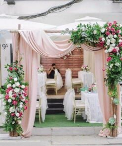 cổng hoa cưới vuông