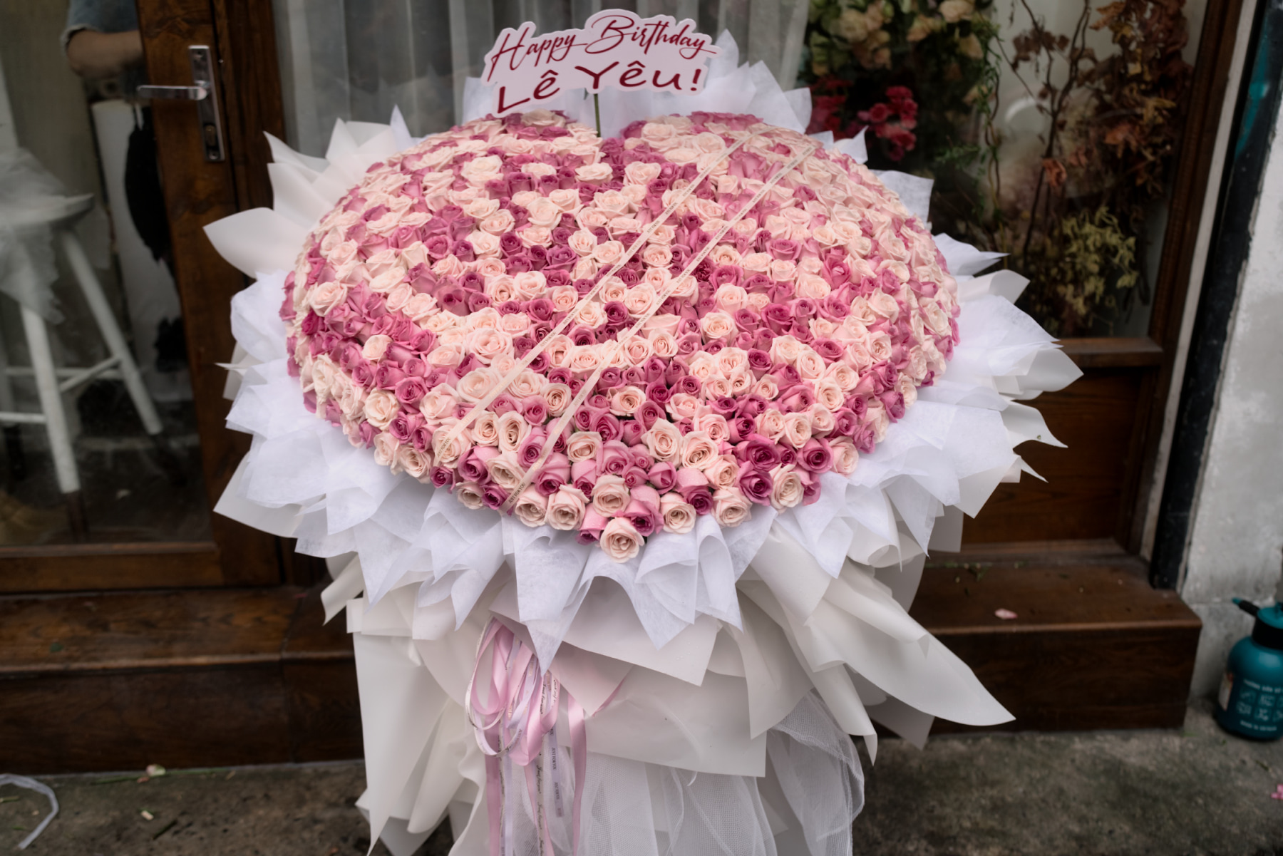 Bó hoa hồng 999 bông