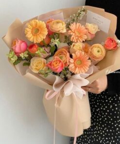 Bó hoa đồng tiền tặng mẹ