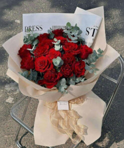 Bó hoa 20 bông hoa hồng