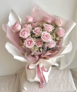 Bó hoa hồng 12 bông