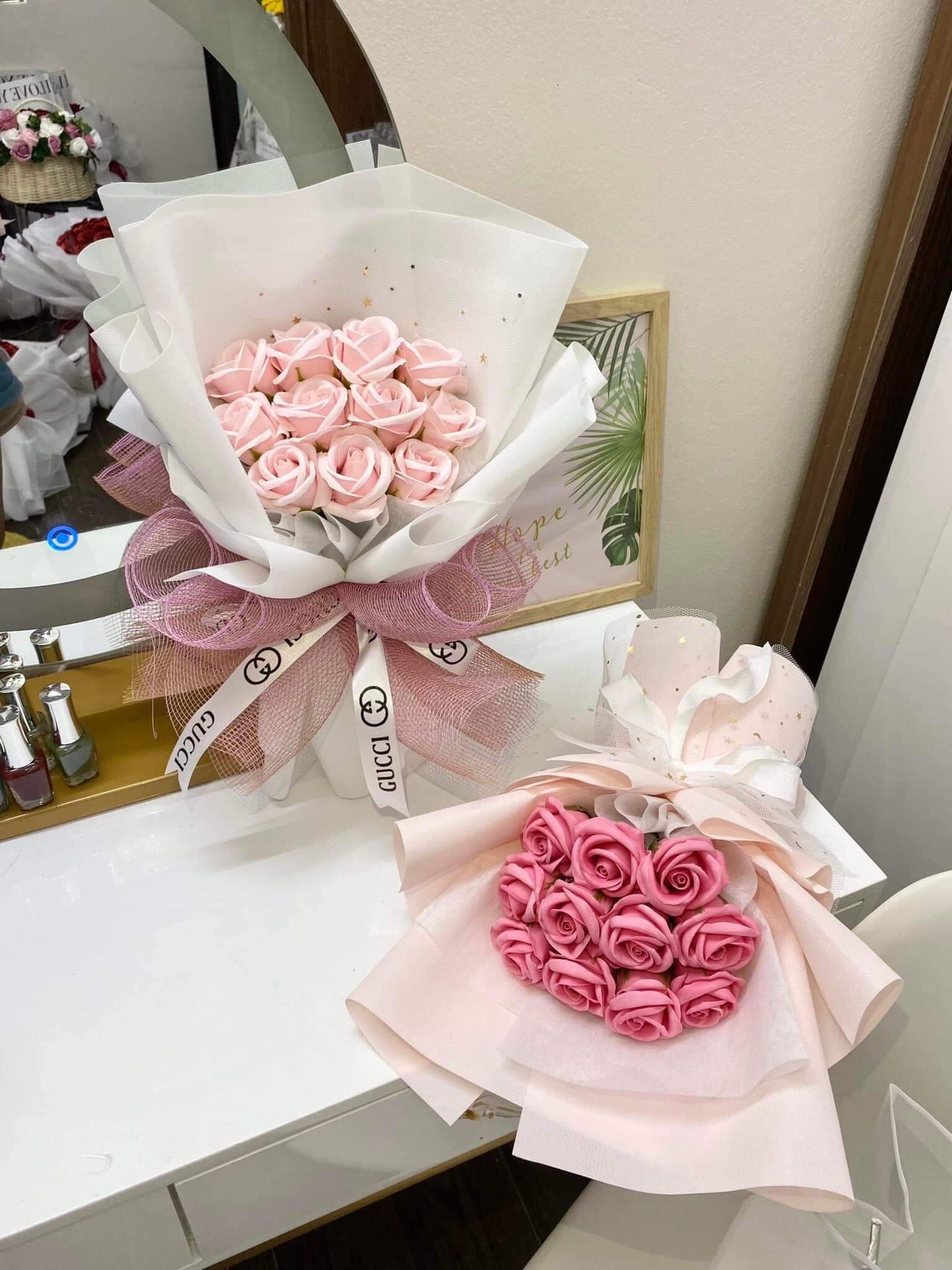 Bó hoa sáp 10 bông