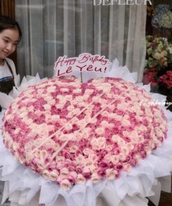 Bó hoa hồng 999 bông