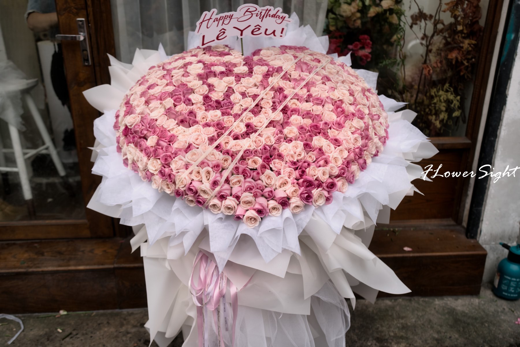 Bó hoa hồng 999 bông