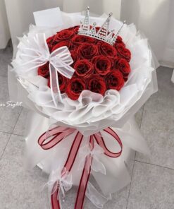 bó hoa sáp 12 bông