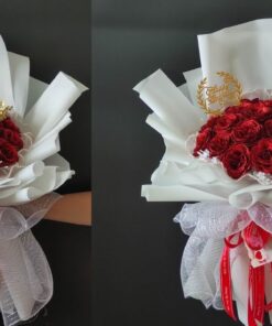 Bó hoa sáp 18 bông