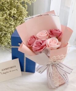 Bó hoa sáp 5 bông