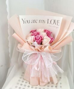 bó hoa sáp 6 bông