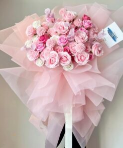 Bó hoa sáp 7 lớp